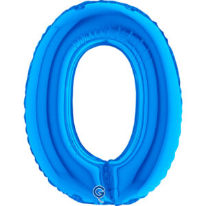 Letter O Blue 14inc