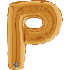 Letter P Gold 14inc