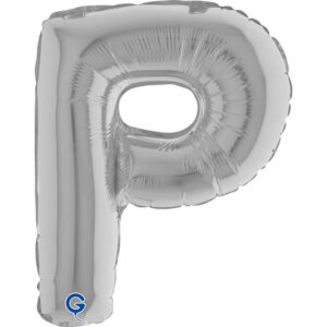 Letter P Silver 14inc