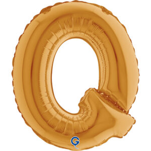 Letter Q Gold 14inc