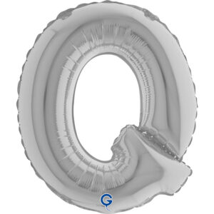 Letter Q Silver 14inc