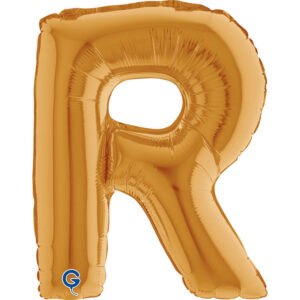 Letter R Gold 14inc