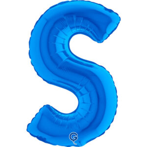 Letter S Blue 14inc