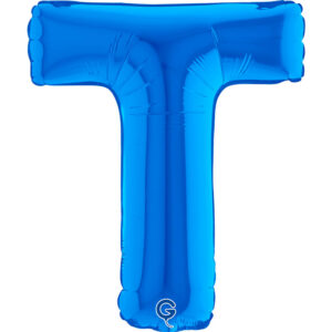 Letter T Blue 14inc