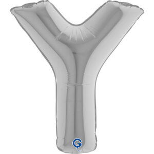 Letter Y Silver 14inc