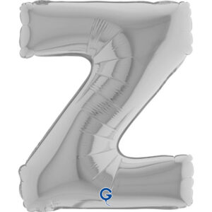 Letter Z Silver 14inc