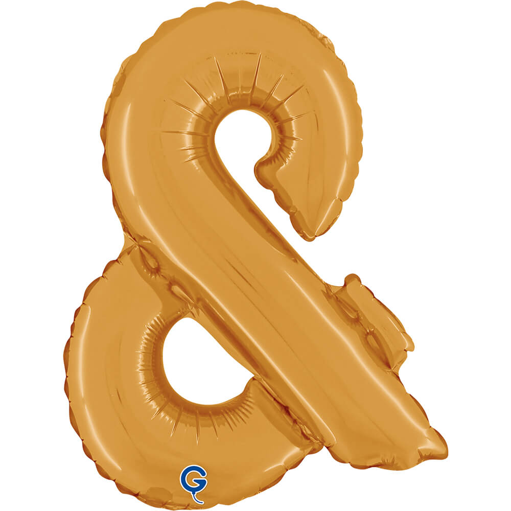 Symbol Ampersand Goud 36cm