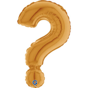 Symbol Question Mark Gold 14inc