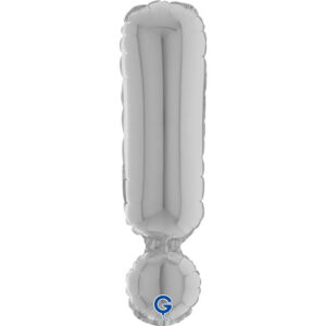Symbol Exclamation Point Silver 14inc