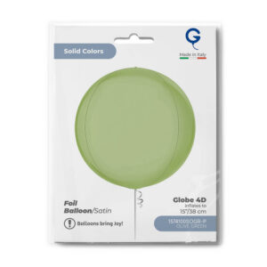 Globe 15inc Satin Olive Green 4D