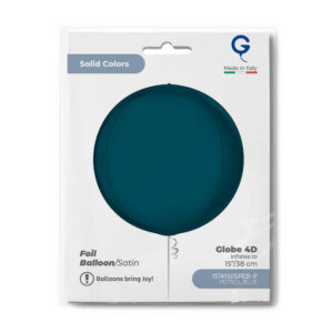 Globe 15inc Satin Petrol Blue 4D