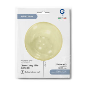 Globe 15inc Transparent Yellow 4D