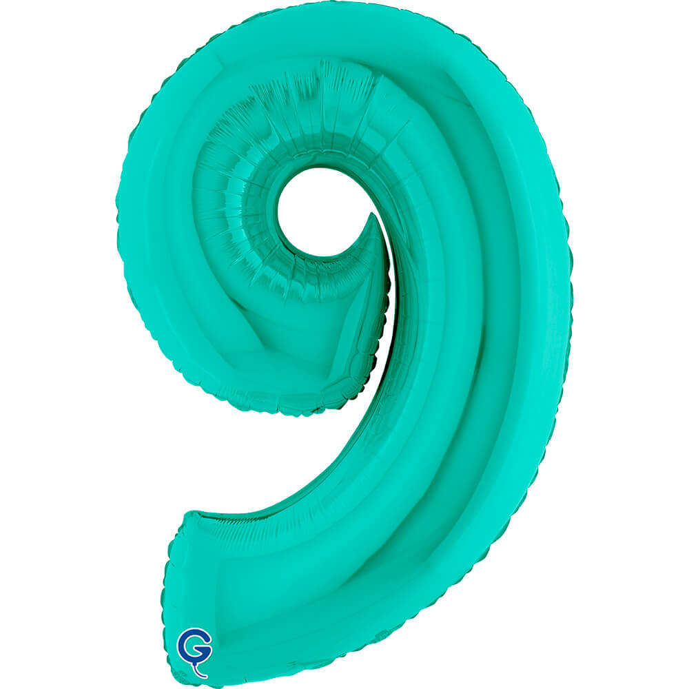 Cijfer 9 Tiffany 102cm