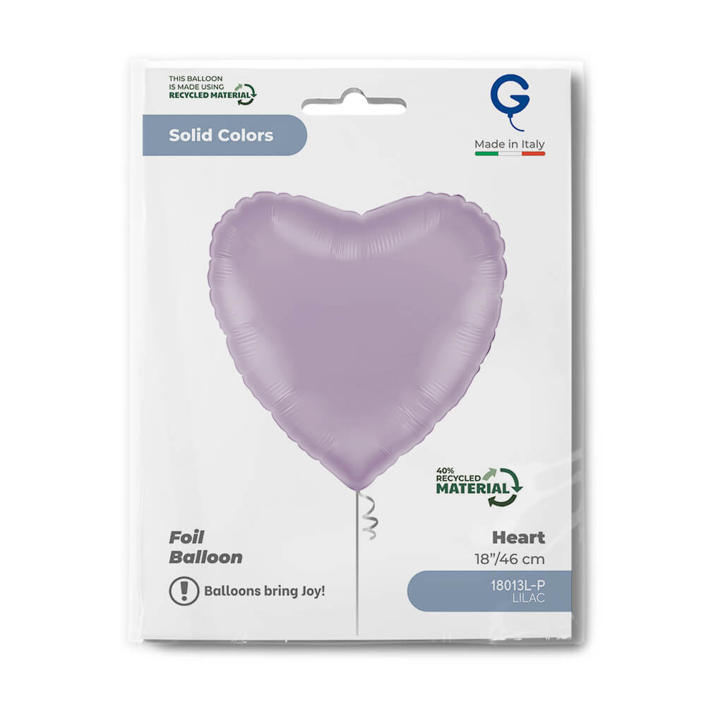 Hart 45cm Lilac - Afbeelding 2