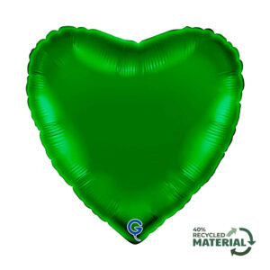 Heart 18inc Green
