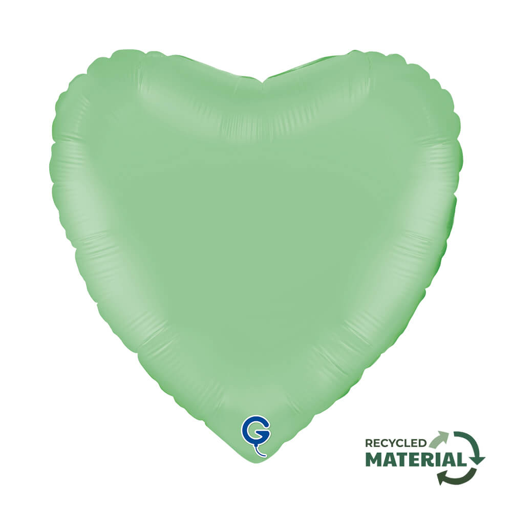 Hart 45cm Matte Groen