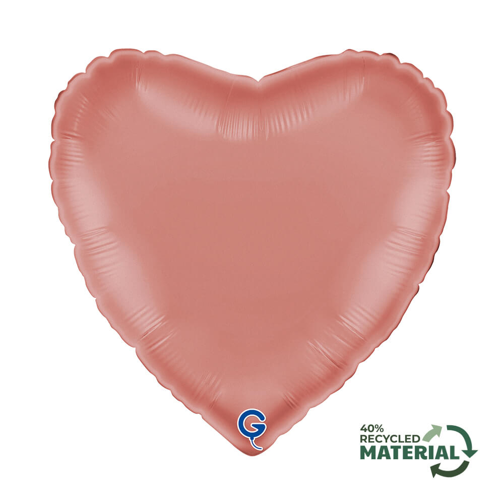 Hart 45cm Satin Rosé Goud