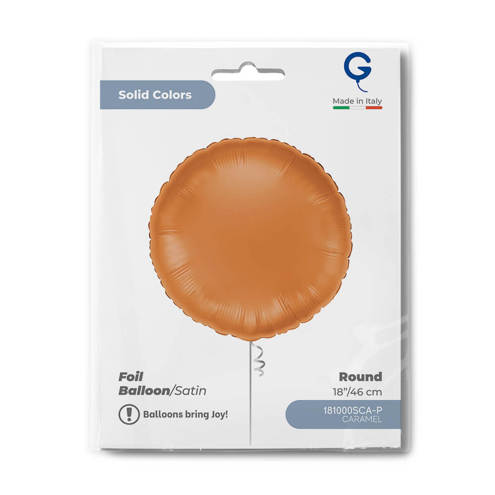 Rond 45cm Satin Caramel - Afbeelding 2