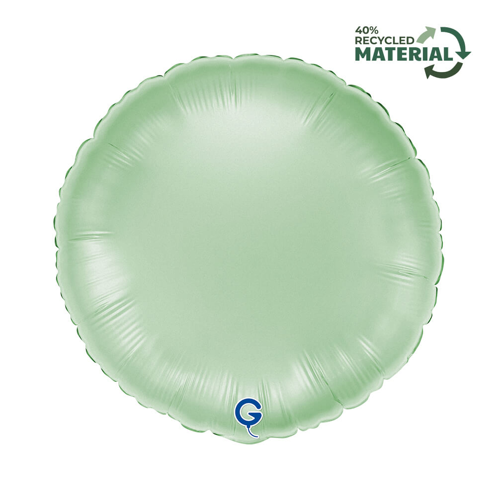 Rond 45cm Satin Glazed Mint