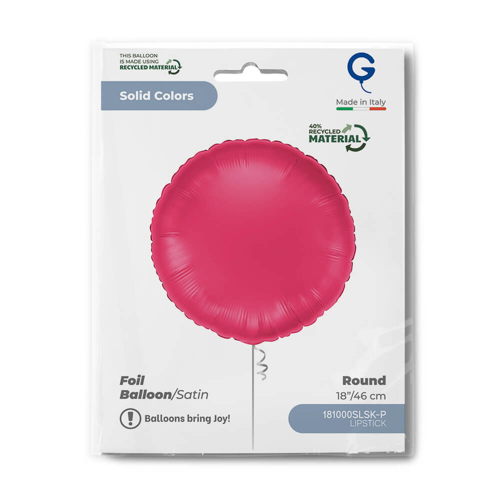 Rond 45cm Satin Lipstick - Afbeelding 2