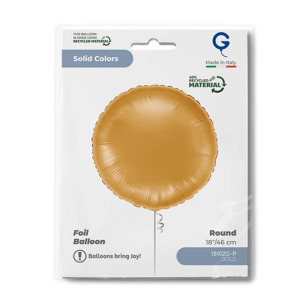 Rond 45cm Goud - Afbeelding 2