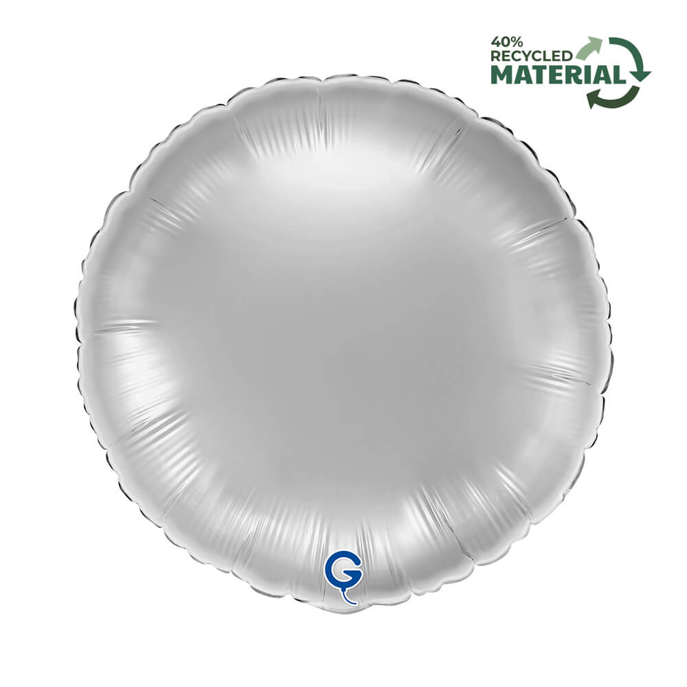 Rond 45cm Zilver
