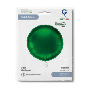 Round 18inc Dark Green