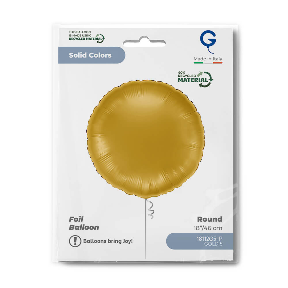 Rond 45cm Goud 5 - Afbeelding 2