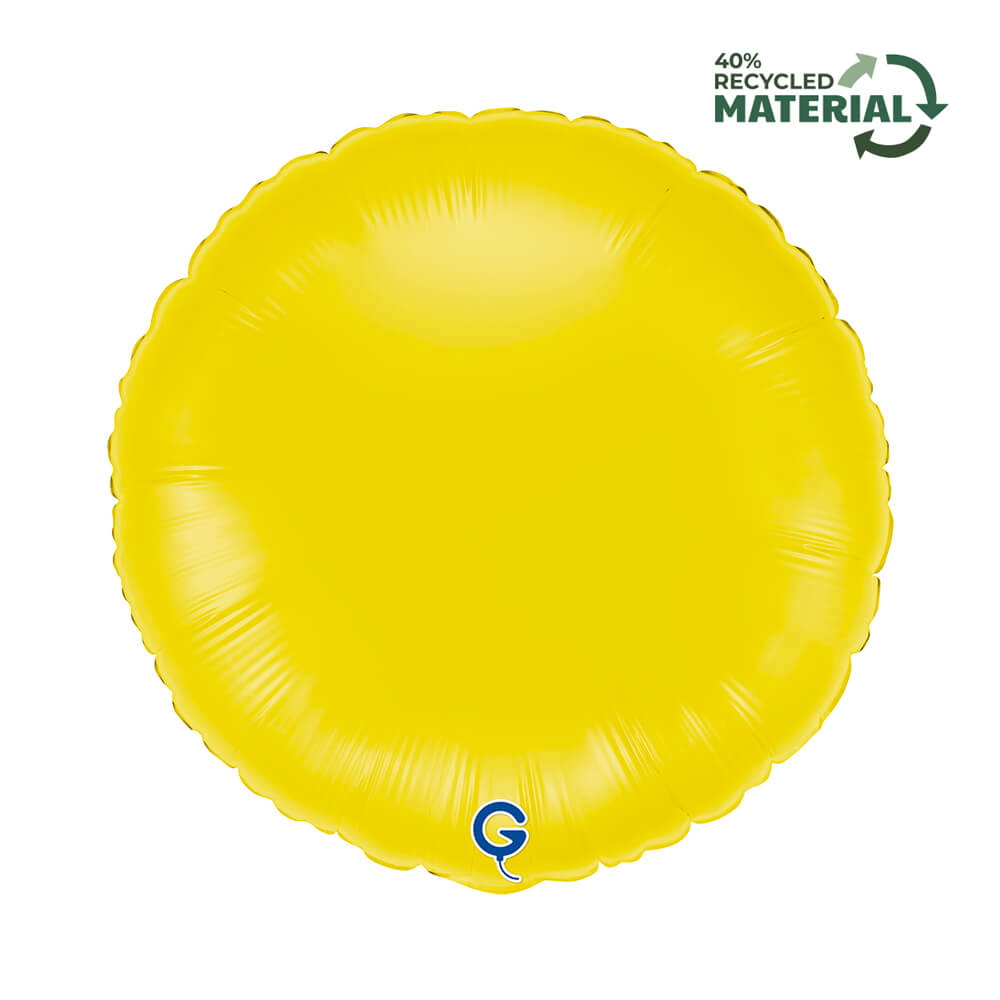 Rond 45cm Pastel Geel