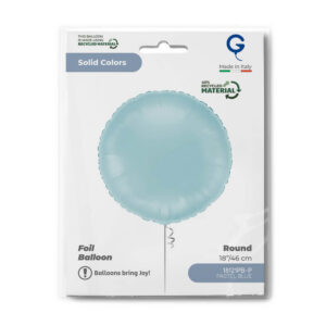 Round 18inc Pastel Blue
