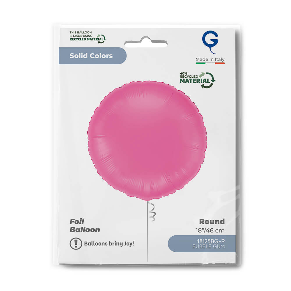 Rond 45cm Bubble Gum - Afbeelding 2