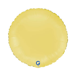 Round 18inc Matte Yellow