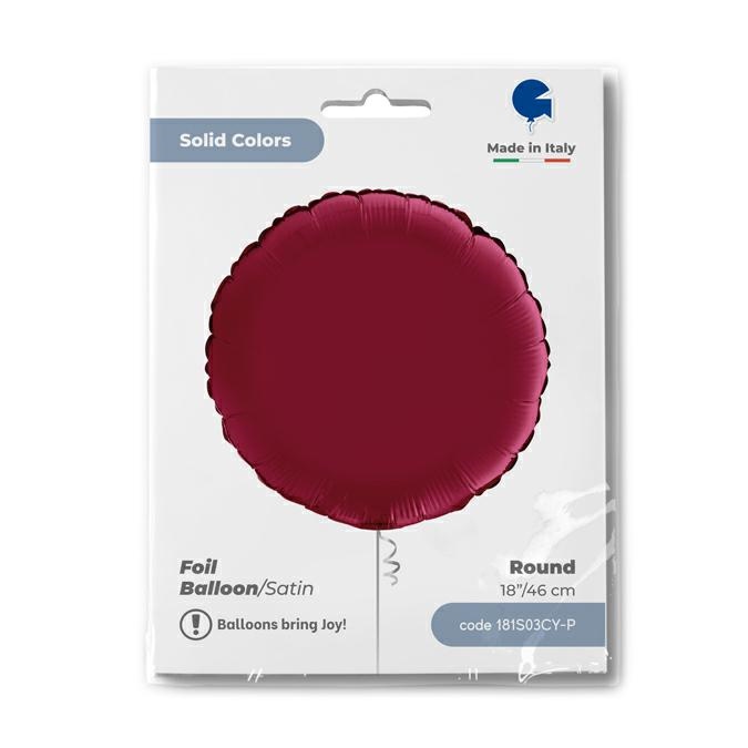 Rond 45cm Satin Cherry