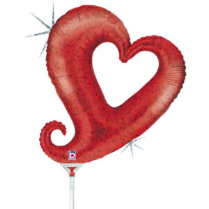 Chain Of Hearts Red mini