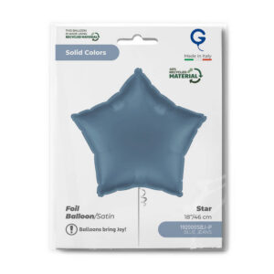 Star 18inc Satin Blue Jeans