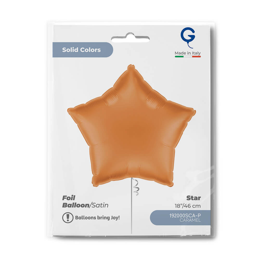 Ster 45cm Satin Caramel - Afbeelding 2