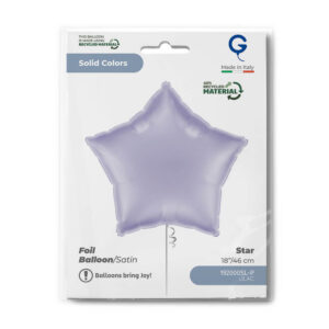 Star 18inc Satin Lilac