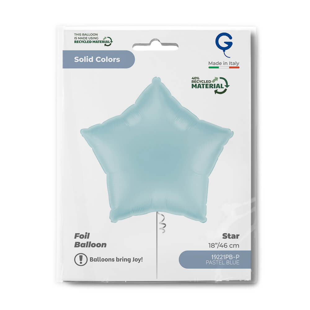 Ster 45cm Pastel Blauw - Afbeelding 2