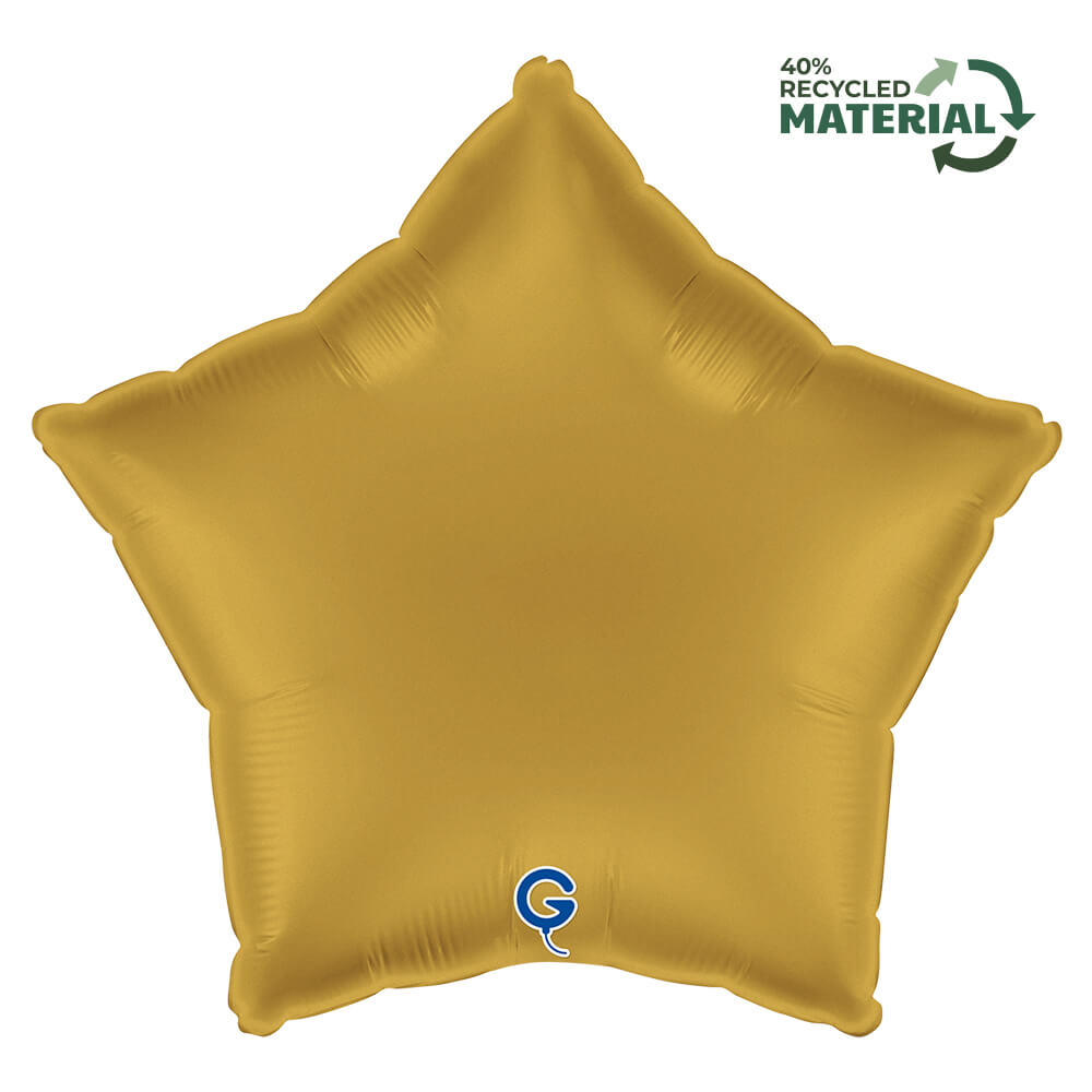 Ster 45cm Satin Goud