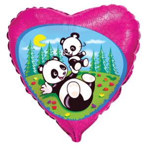 HEART Funny Pandas