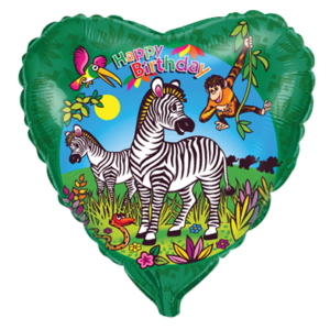 HEART BD. Zebras