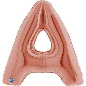 Letter A Rose Gold 40inc