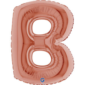Letter B Rose Gold 40inc