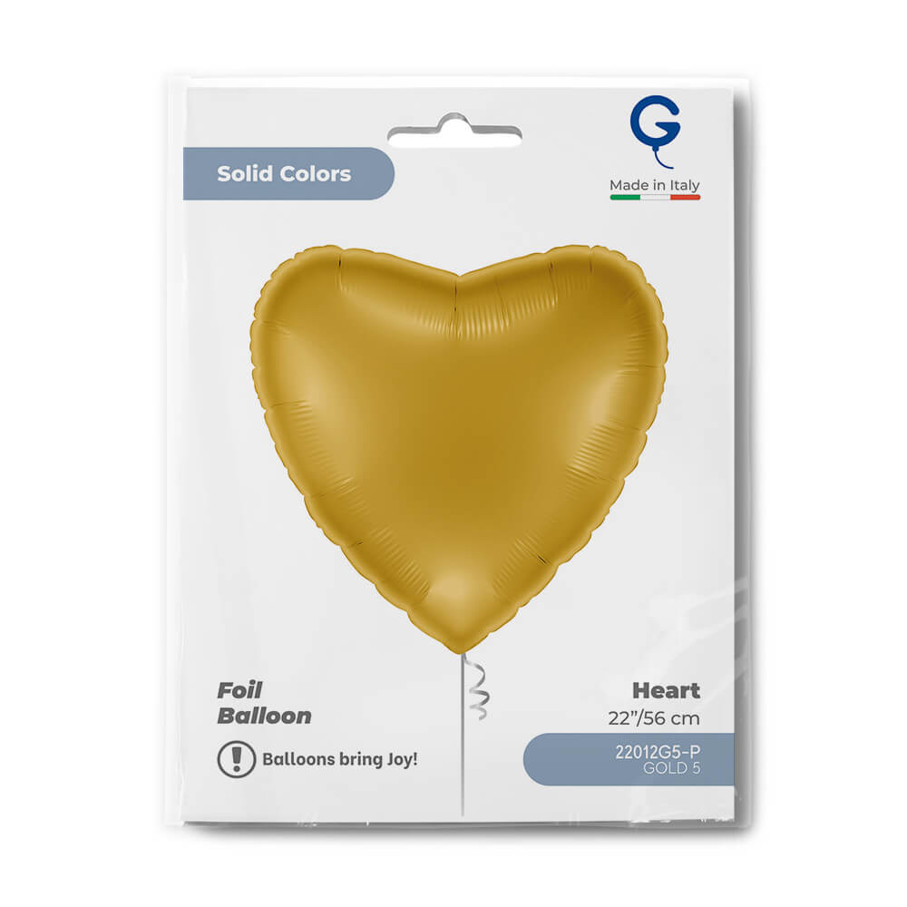 Hart 56cm Goud 5 - Afbeelding 2