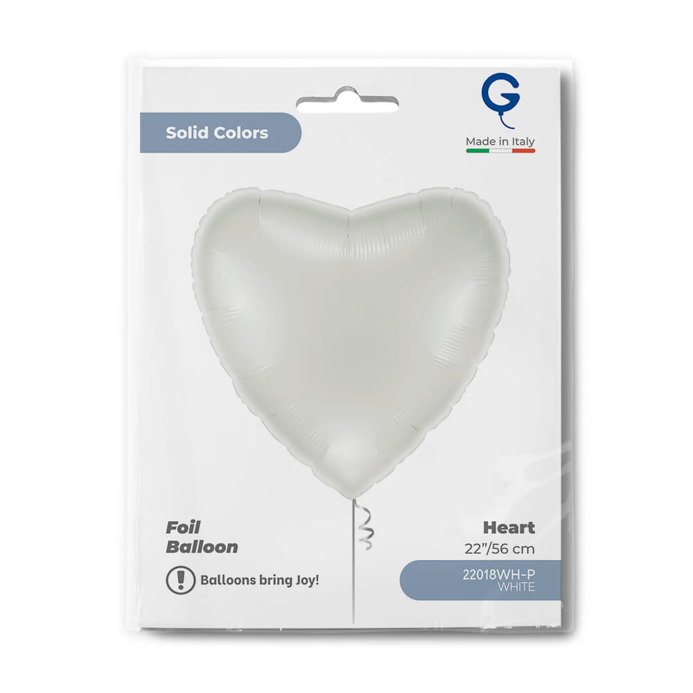 Hart 56cm Wit - Afbeelding 2