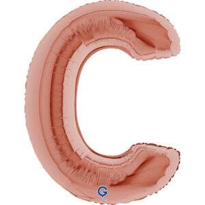 Letter C Rose Gold 40inc