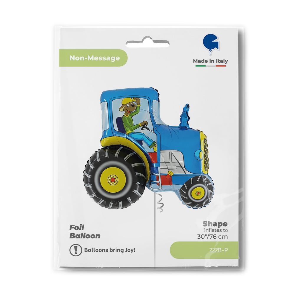 Tractor Blauw