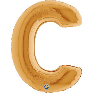 Letter C Gold 40inc