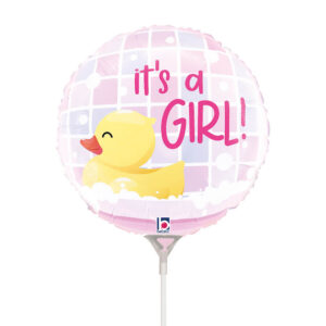R09 It's A Girl Rubber Ducky