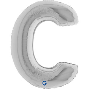 Letter C Silver 40inc